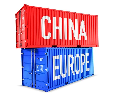 immagine container Cina vs. Europa