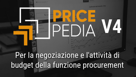 Frontespizio del portale PricePedia V4