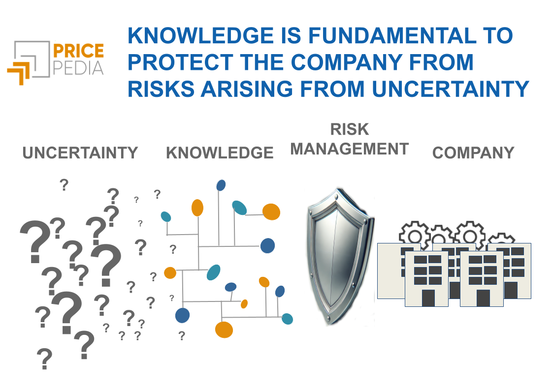 KNOWLEDGE IS FUNDAMENTAL TO PROTECT THE COMPANY FROM RISKS ARISING FROM UNCERTAINTY
