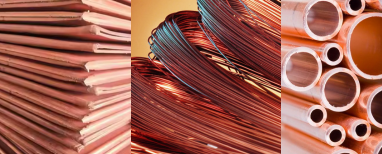 Catodi e prodotti in rame