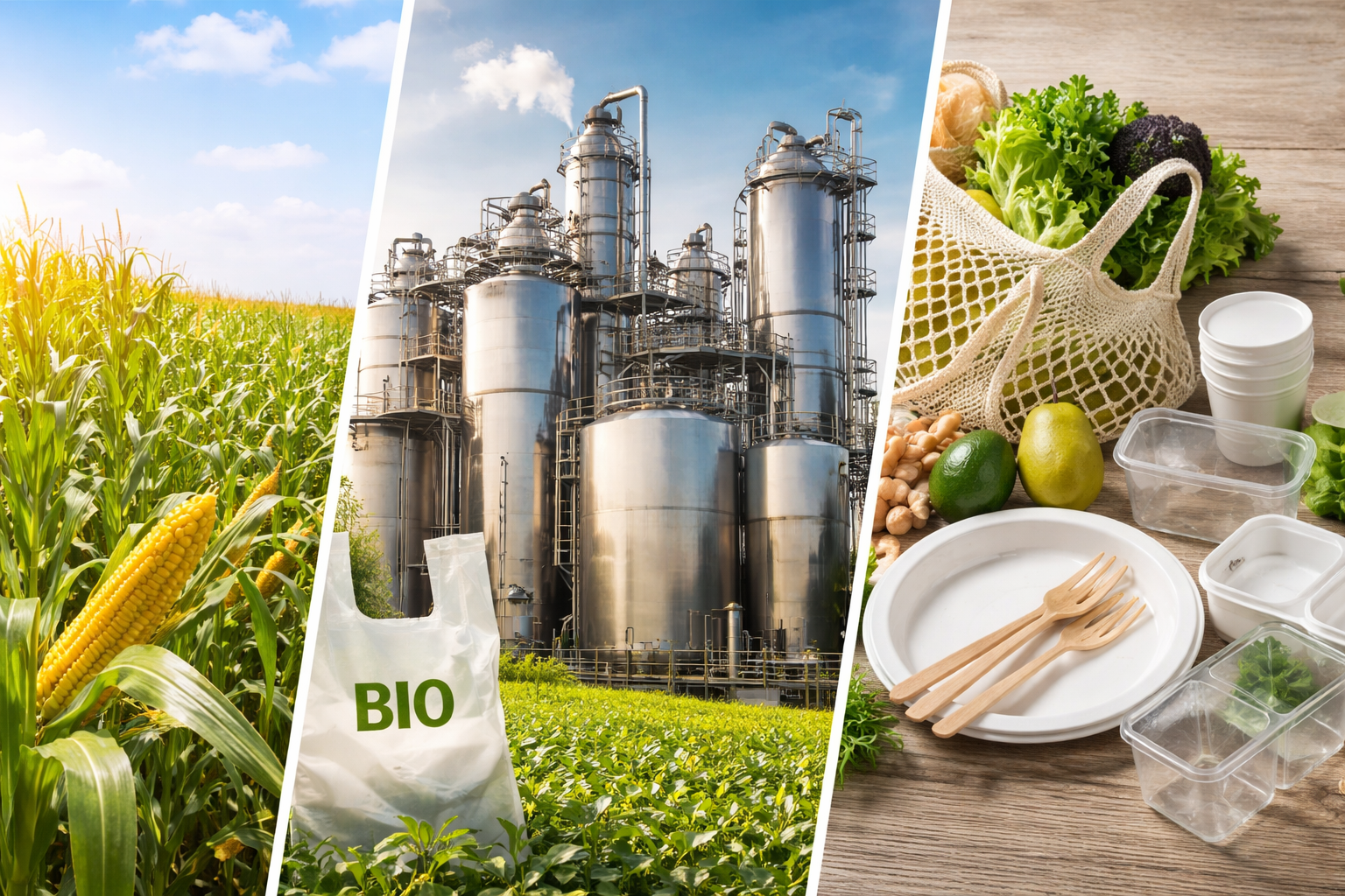 Dall’agricoltura alle bioplastiche: il ruolo strategico degli intermedi bio-based.
