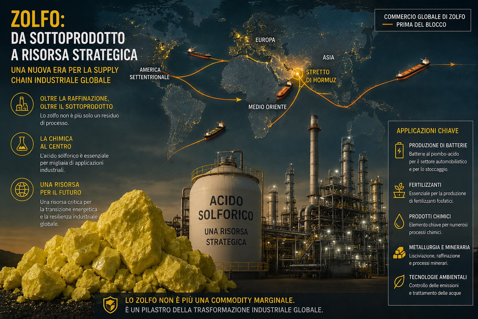 ZOLFO: da sottoprodotto a risorsa strategica