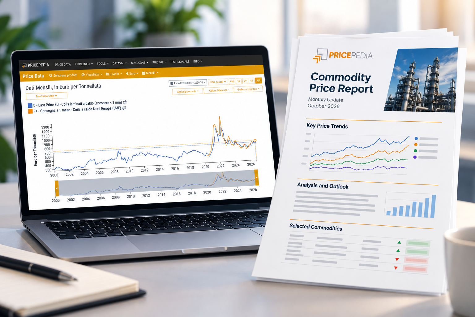 PricePedia Custom Report